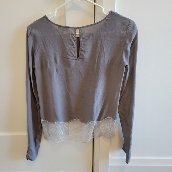 Aritzia Silk Blouse - Picture 2 of 4